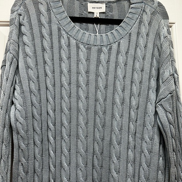 Heyson Cable Knit Sweater *NEW WITH TAGS* - Picture 2 of 9